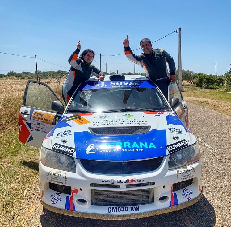 Armando Carvalho / Ana Santos em Mitsubishi Lancer Evo IX