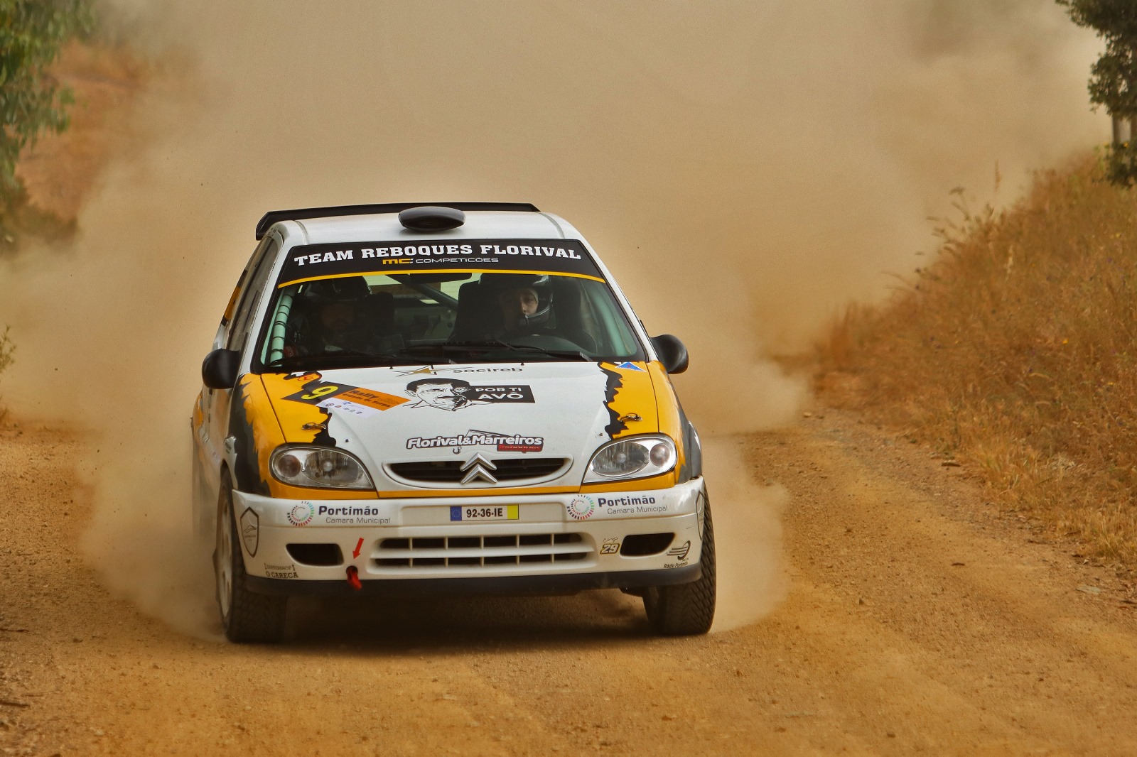 Jr. Carlos Marreiros / Nuno Duque em Citroen Saxo Cup